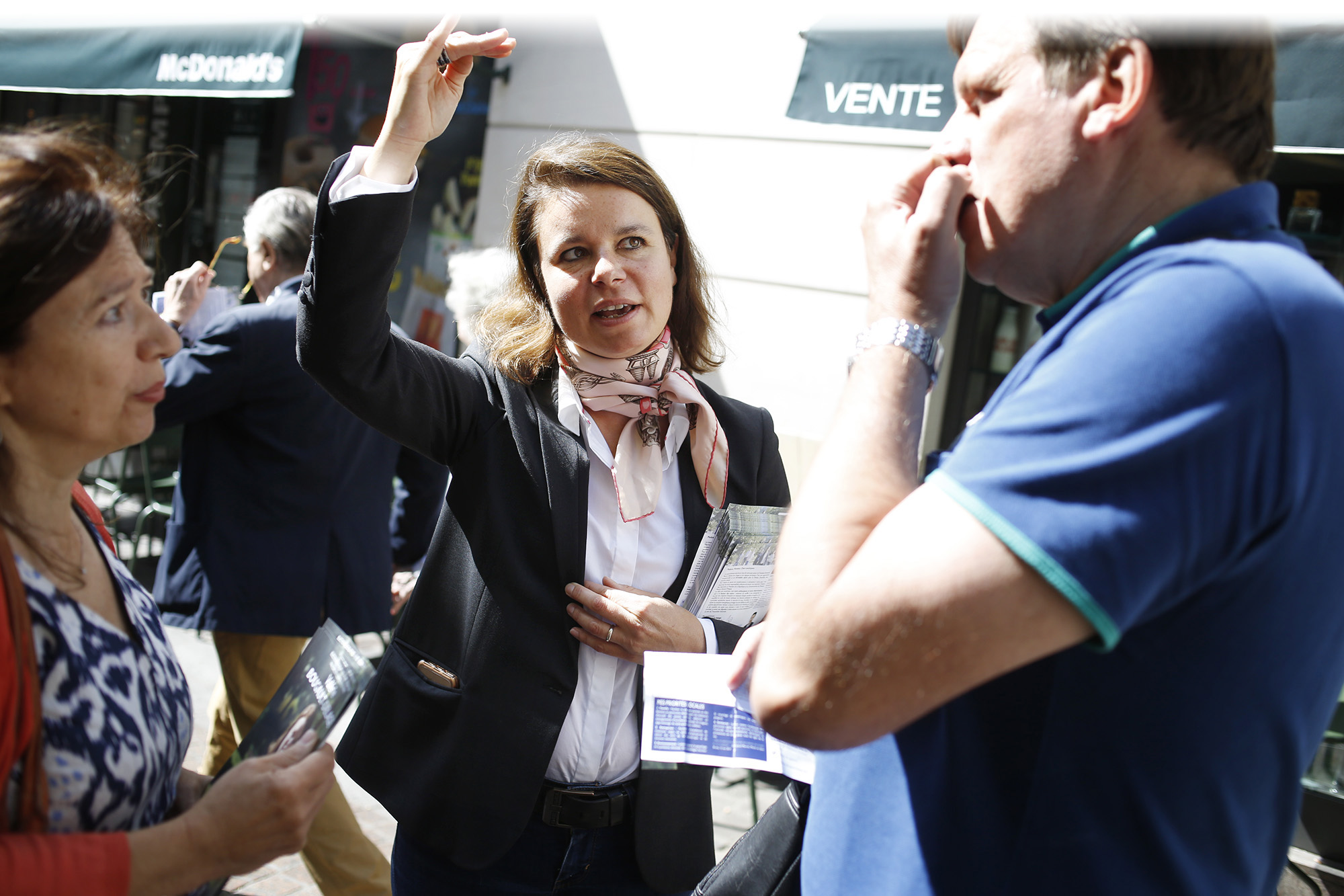 Valérie Bougault-Delage, candidate LREM dans la 14<sup>e</sup> circonscription de Paris.